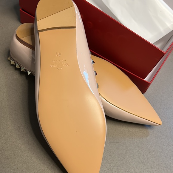 Blush studded flats size 9 - Picture 2 of 3